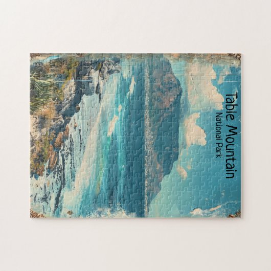 Nationaal park Zuid-Afrika Tafelberg Legpuzzel (Horizontaal)