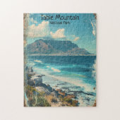 Nationaal park Zuid-Afrika Tafelberg Legpuzzel (Verticaal)