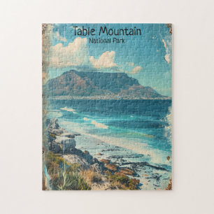 Nationaal park Zuid-Afrika Tafelberg Legpuzzel