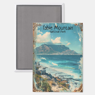 Nationaal park Zuid-Afrika Tafelberg Magneet