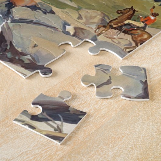 Nationaal parkvervoer per trein legpuzzel (Zijkant)