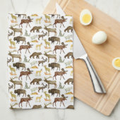 Nationaal parkwild theedoek (Quarter Fold)