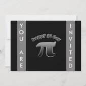 Nationaal Pi Dag Pi Symbool voor Wiskunde Nerds 14 Kaart (Voorkant)