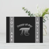 Nationaal Pi Dag Pi Symbool voor Wiskunde Nerds 14 Kaart (Staand voorkant)