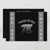 Nationaal Pi Dag Pi Symbool voor Wiskunde Nerds 14 Kaart (Voorkant / Achterkant)