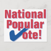 Nationaal Populair Briefkaart - Klassiek Logo (Voorkant)