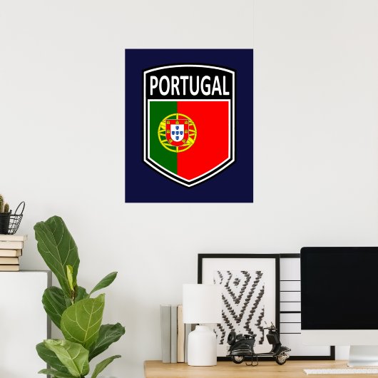 Nationaal - Portugal Poster (Thuiskantoor)