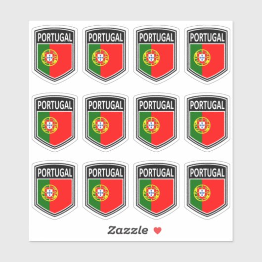 Nationaal - Portugal Sticker (Vel)