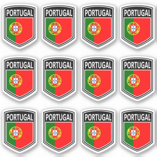 Nationaal - Portugal Sticker (Voorkant)
