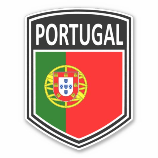 Nationaal - Portugal Sticker (Voorkant)