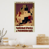 Nationaal Poster voor parken en monumenten voor he (Keuken)
