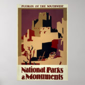 Nationaal Poster voor parken en monumenten voor he (Voorkant)