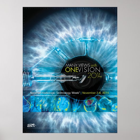 Nationaal Poster voor radiologische technologie We (Voorkant)