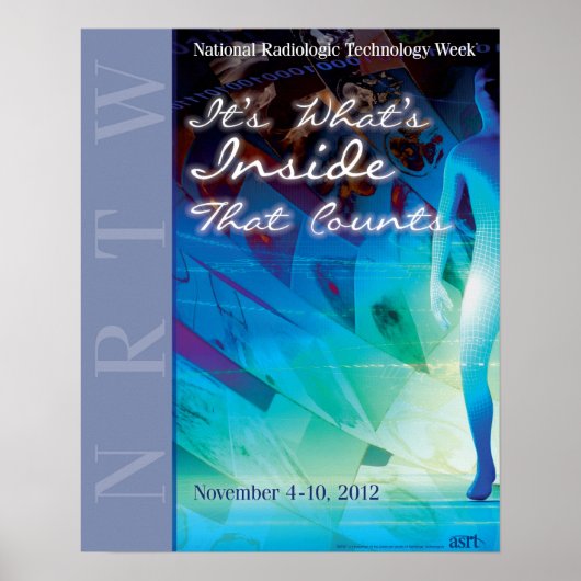 Nationaal poster voor radiologische technologie We (Voorkant)