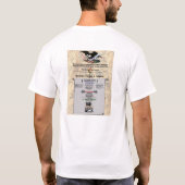 Nationaal Regiment 150th Gettysburg T-shirt (Achterkant)