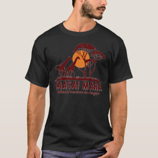 Nationaal reservaat Maasai Mara in Kenia T-shirt