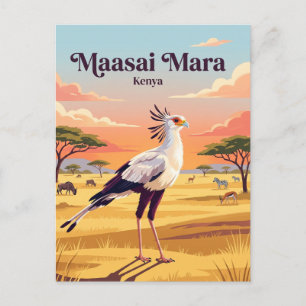 Nationaal Reservaat Maasai Mara Kenia Briefkaart
