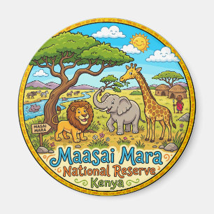 Nationaal Reservaat Maasai Mara Kenia Magneet