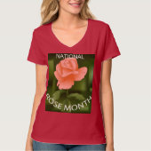 Nationaal Roos Maand shirt (Voorkant)