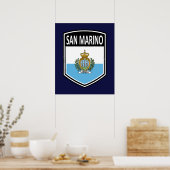 Nationaal - San Marino Poster (Keuken)