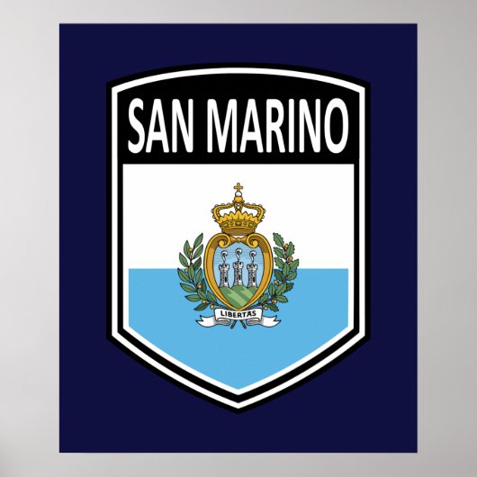 Nationaal - San Marino Poster (Voorkant)