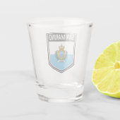 Nationaal - San Marino Shot Glas (Achterkant)