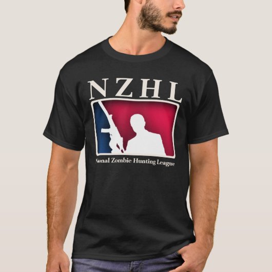 Nationaal Shirt van de Zombie Hunting League (Voorkant)