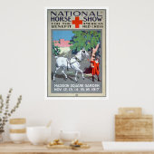 Nationaal Show voor paarden (US00272) Poster (Keuken)