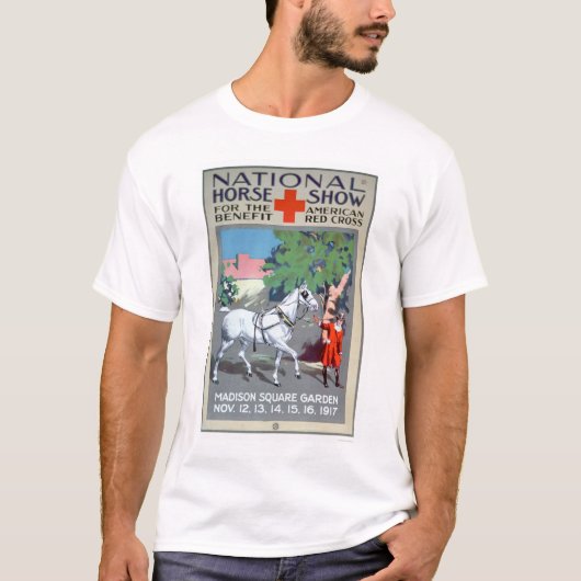 Nationaal Show voor paarden (US00272) T-shirt (Voorkant)