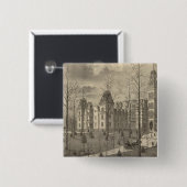 Nationaal Soldaten thuis in Milwaukee County Vierkante Button 5,1 Cm (Voorkant /achterkant)