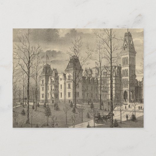 Nationaal Soldaten thuis, provincie Milwaukee Briefkaart (Voorkant)