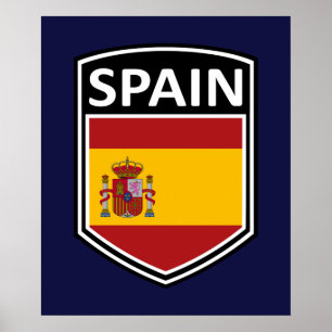 Nationaal - Spanje Poster
