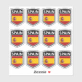 Nationaal - Spanje Sticker (Vel)