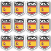 Nationaal - Spanje Sticker (Voorkant)