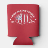 Nationaal Splat Est 1776 Blikjeskoeler (Achterkant)