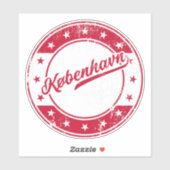 Nationaal - Sticker København Denemarken (Vel)