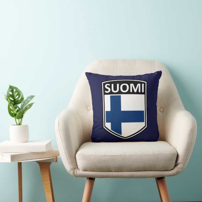 Nationaal - Suomi Kussen (Stoel)