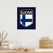 Nationaal - Suomi Poster (Keuken)