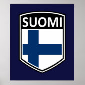 Nationaal - Suomi Poster (Voorkant)