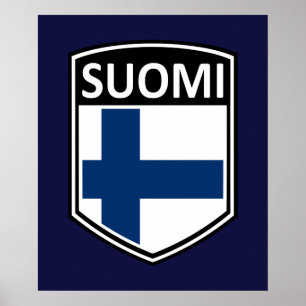 Nationaal - Suomi Poster