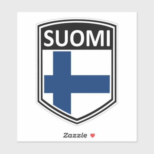 Nationaal - Suomi Sticker (Vel)