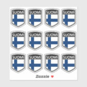 Nationaal - Suomi Sticker (Vel)