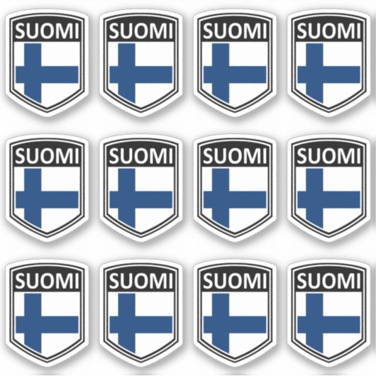 Nationaal - Suomi Sticker (Voorkant)