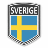 Nationaal - Sverige Sticker (Voorkant)