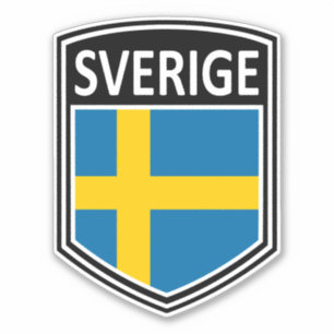 Nationaal - Sverige Sticker