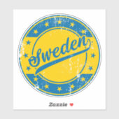 Nationaal - Sverige | Sticker Zweden (Vel)