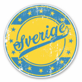Nationaal - Sverige | Zweden Sticker