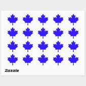 Nationaal symbool van Canadese Maple Leaf Canada Ronde Sticker (Vel)