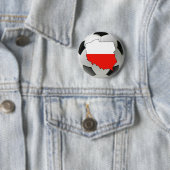 Nationaal team Polen Ronde Button 5,7 Cm (In situ)