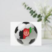 Nationaal team van Afghanistan Briefkaart (Staand voorkant)